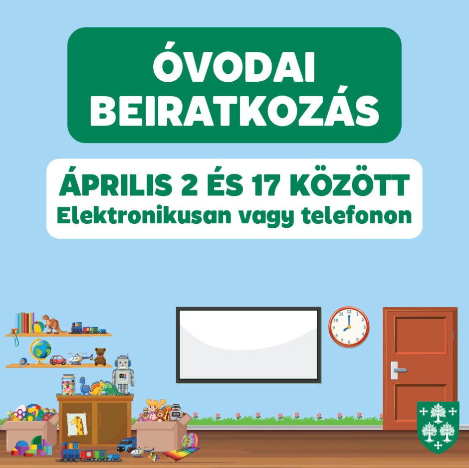FIGYELEM!!! Változik az óvodai beiratkozás